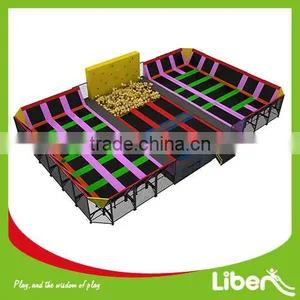 Best Play Zone-large Trampoline Park With Foam Pit,pyramid,free Jump Trampoline Supplier's Choice thumbnail-1
