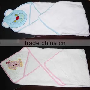 Cotton Baby Blanket With Embroidery Logo thumbnail-1