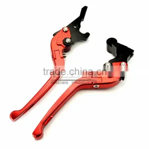 BJ-LS-008 Top Quality Custom CNC Folding Motorcycle Brake Clutch Lever for Yamaha FZ8, MT-07/FZ-7 thumbnail-4