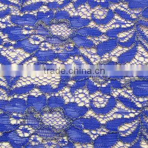 Most Popular Wholesale French Lace Fabric 2016 for Wedding Embroidered French Tulle Lace Fabric thumbnail-5