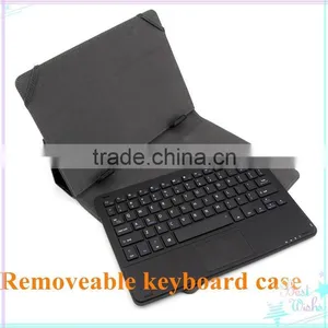 10.1inch Tablet Case With Removeable Bluetooth Keyboard and Touchpad thumbnail-3