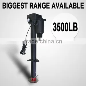 12V 3500 Lbs Electric Power Tongue Jack RV Boat Jet Ski A-Frame Trailer Camper 1 thumbnail-1