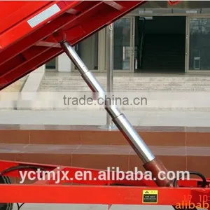 3T Single Axle Trailer Hot Sale Dump Trailer With Crane thumbnail-3