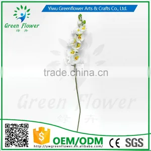 Greenflower 2016 Real Touch Latex PVC Moth Orchid Artificial Flowers for Wedding Decrations Home Decor thumbnail-2