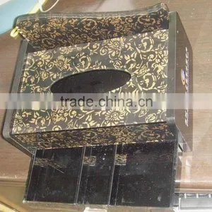 GH-RZ556 Rectangular Customized Acrylic Tissue Box Cover thumbnail-1