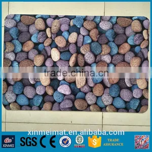 China Pebble PVC Custom Memory Mat thumbnail-5