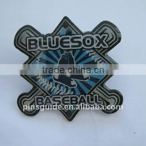 4C Offset Printing Lapel Pin for Baseball thumbnail-1