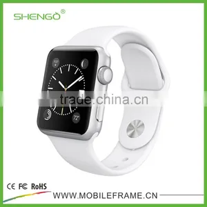 SHENGO Wholesale Cheap Silicone Watch Band for Apple Watch thumbnail-4