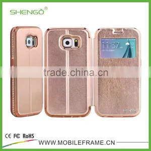 Newest Design Leather Phone Case for Samsung S6 thumbnail-4