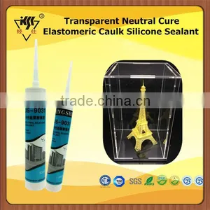 Transparent Neutral Cure Elastomeric Caulk Silicone Sealant thumbnail-1
