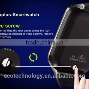 2016 Cheapest Smart Bluetooth Watch GV18 With NFC Camera WristWatch SIM Card Smartwatch for IPhone6 Samsung Android Phone Watch thumbnail-5