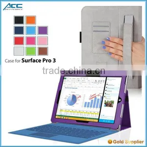 Hand Strap Protective Leather Case for Microsoft Surface Pro 3 thumbnail-5
