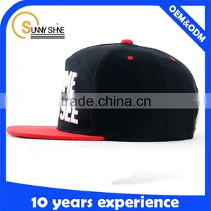High Quality Custom Flat Brim Snapback Hats And Cap Men thumbnail-6