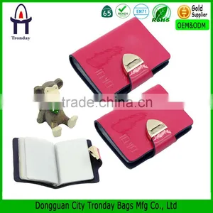 High Quality PU Holder Transparent Inner Sheeve PVC Card Holder thumbnail-1