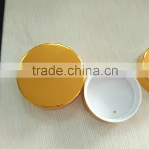 Round Shaped 38mm/ 45mm Sizes Golden Electrochemical Aluminum Cap thumbnail-2