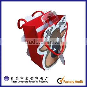 Cheap Foldable Fancy Christmas Paper Gift Bags thumbnail-4