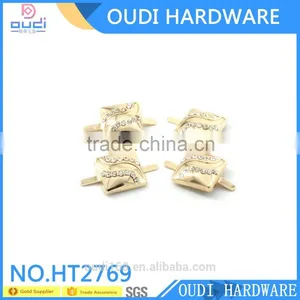 Wholesale Customized Gold Shoe Decoration and Handbag Accessories thumbnail-1