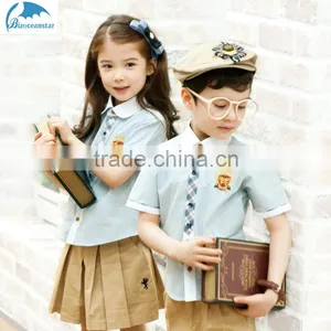 Pastoral, Bmi, Stripes, Princess, Lovely Summer Elementary School Kindergarten Suit of Preppy thumbnail-1
