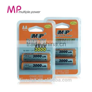 Ni-MH 1.2V 1250mAh Mutiple Power Rechargeable Battery thumbnail-1