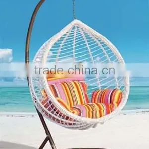 Cheap Wicker Round Hanging Bed thumbnail-2
