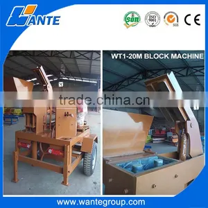 WT1-20M Hydraulic Pressing Brick Machine/clay Solid Brick Machine thumbnail-3