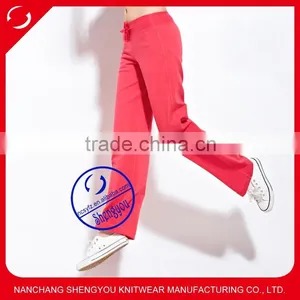Custom Wholesale Best Quality Women's Plain Yoga Pants thumbnail-1