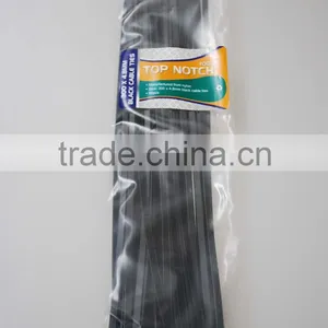 Better Quality Heat-resisting4.8*300 Black Nylon Cable Ties/zip Ties thumbnail-1