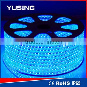 High Voltage 100M Per Roll SMD 3528 Blue Color 220V Christmas LED Strip Light Outdoor Use thumbnail-1
