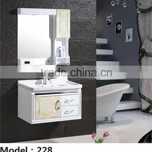 Popular White PVC Bathroom Cabinet(WMD-228) thumbnail-1