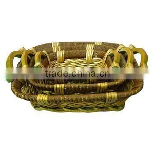 Hot Sale High Quality Green Basket Wicker thumbnail-1
