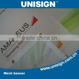 Unisign High Quality Control Roll Eco-solvent Outdoor PVC Coated Mesh Banner Printing thumbnail-5