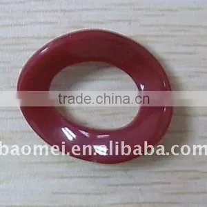 2.5cm Dark Red Plastic Chain thumbnail-1