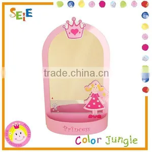 Modern Dressing Table With Mirrors , Wooden Dressing Table With Mirror and Stool thumbnail-1