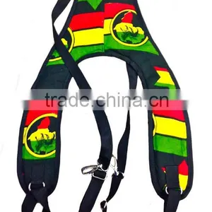 Djembe Drum Strap African Rasta Printed thumbnail-1