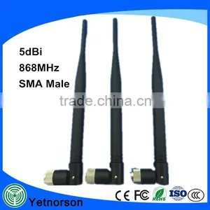 Good Performance 868MHz Rubber Duck Antenna 5dBi High Gain 868MHZ Antenna With SMA Connector thumbnail-1