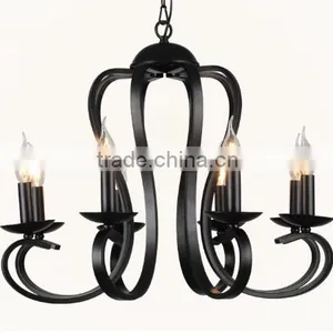 Simple Design Metal Chandelier ,America Style Chandelier ,Glassic Candle Chandelier,Retro Metal Branch Chandelier thumbnail-2