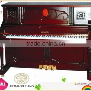 Red Wood Upright Pianos UP125C1 thumbnail-1