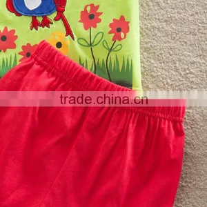(TK1080) Green 2-6Y Neat Boy Summer Sets Wholesale Casual Sweat Suits for Little Boys thumbnail-5