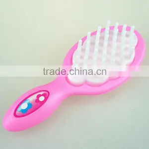 Three Sets- Hair Combs, Mirror Pink Hair Toiletry for Kids, Hair Brush thumbnail-1