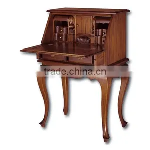 Mahogany Desk Study Lady C/L Indoor Furniture. thumbnail-1