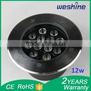 Outdoor Underground Light Waterproof 12w LED IP68 for Garden Swimming Pool thumbnail-1