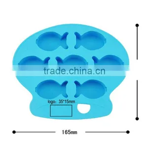 100% Food Grade Colorful Fishing Custom Ice Cube Tray thumbnail-4