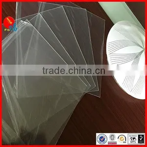 APET Material Plastic Matte White Plastic Diffuser Lampshade thumbnail-5
