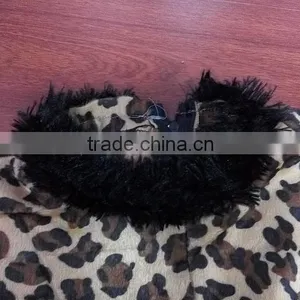 Wholesale Fashion Leopard Skirt Dress Sexy Latex Catsuit Animal Costume for Girls thumbnail-4