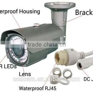 Products Manufacturer Full HD 1080P Security Camera Outdoor Night Vision Onvif P2P Camera 2MP IP Bullet thumbnail-2
