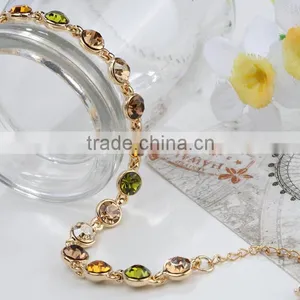 Wholesale Custom Jewelry Fashion Multi Colors Austra Crystal Bracelet Supplier's Choice thumbnail-6