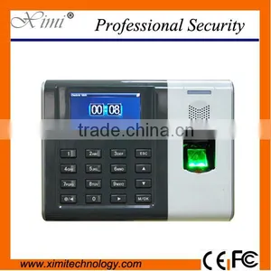 Good Quality Fingerprint Time Attendance System Linux Operating Biometric Time Attendance Recorder With TCP/IP Communication thumbnail-1