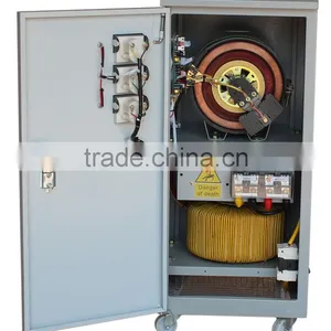 SVC 10Kva Automatic Single Phase Copper Coil Servo Motor Digital Voltage Stabilizer For Computer thumbnail-5