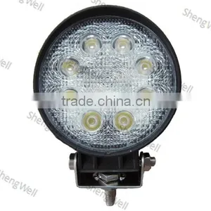 4" 24W 9--32V Round LED Work Light IP67 Led Work Light Flood/Spot Beam Led Work Light 24w Led Work Light thumbnail-1