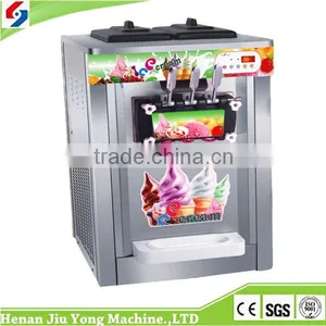 Commercial and Family Use Table Top Counter Mini Ice Cream Machine thumbnail-1